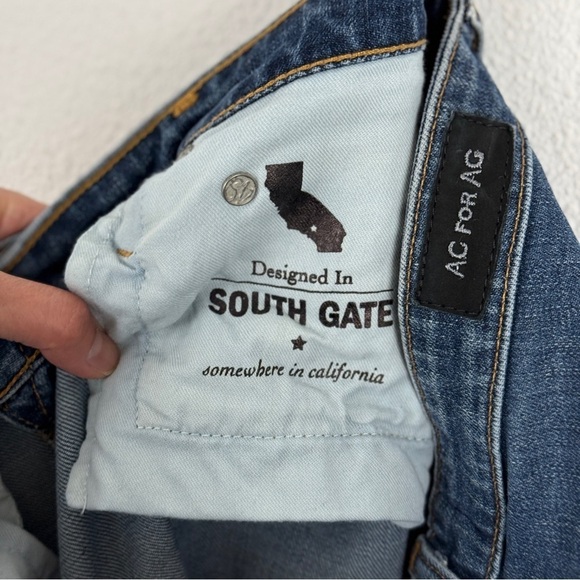 Alexa Chung for AG Premium Denim Jean Straight Leg Classic 31 - Picture 7 of 8